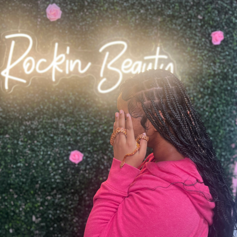 July Deal Smedium Knotless at RockN Beauty Bar in Antioch, CA