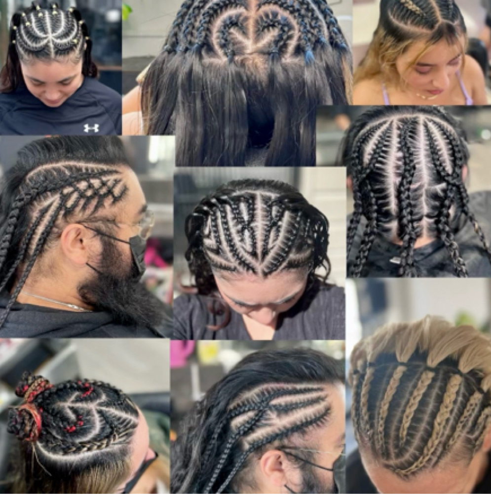 PARTIAL / CUSTOM BRAID STYLES at 20th Salon and Barber in San Francisco, CA