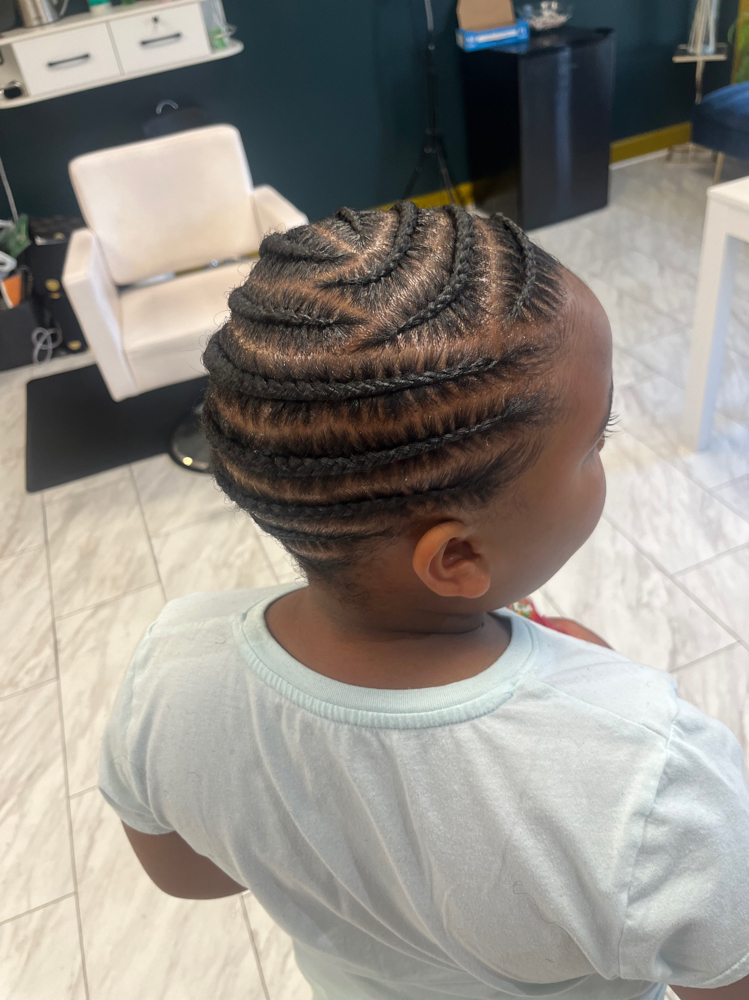 Kids 10 And Under Natural Hairstyles Medium Large Braiding Style at XquisitlyFor in Augusta, GA