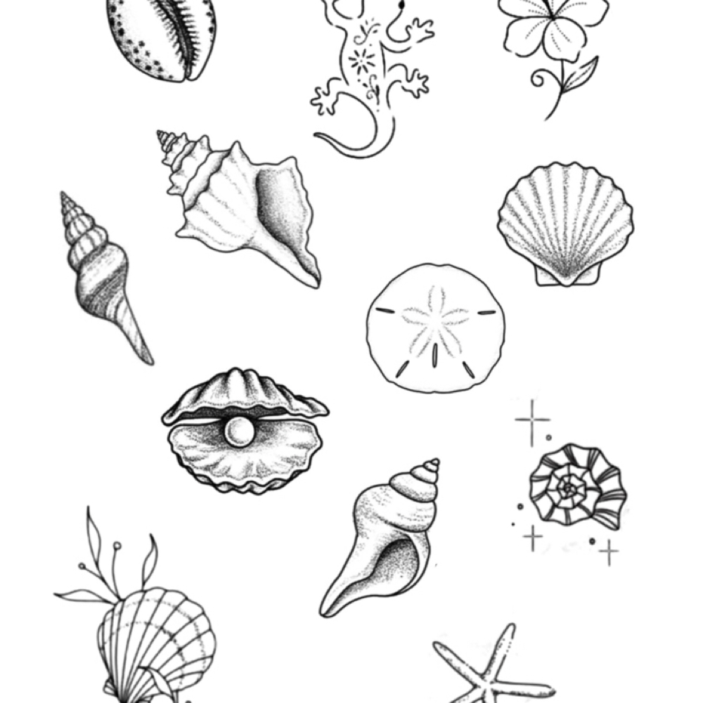 Coastal Flash Tattoo at The Skin Studio in Springfield, IL