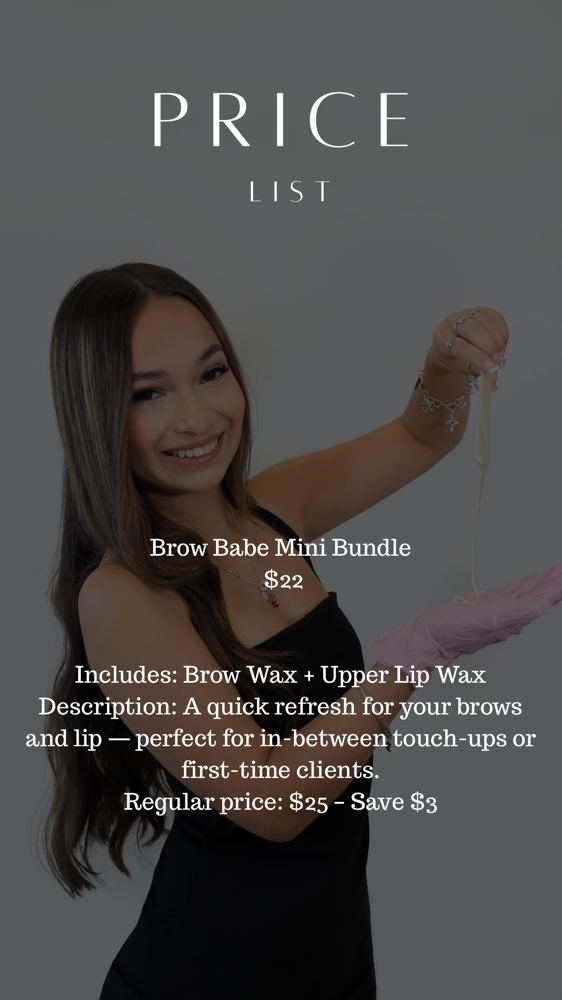 🛍 Brow Babe Mini Bundle – $22