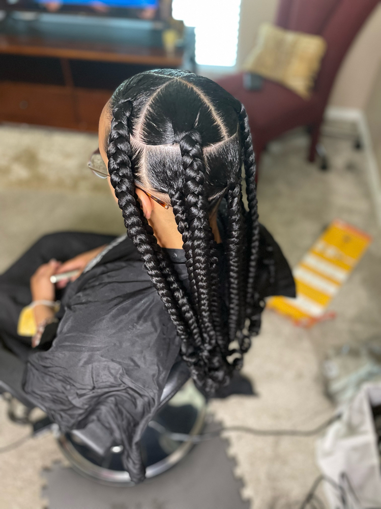 Jumbo Knotless Braids