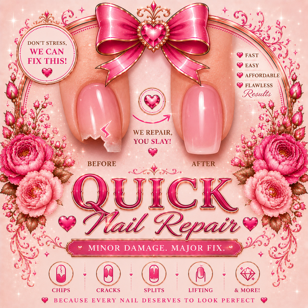 Quick NAIL REPAIR at The Beauty Connect in San Antonio, TX