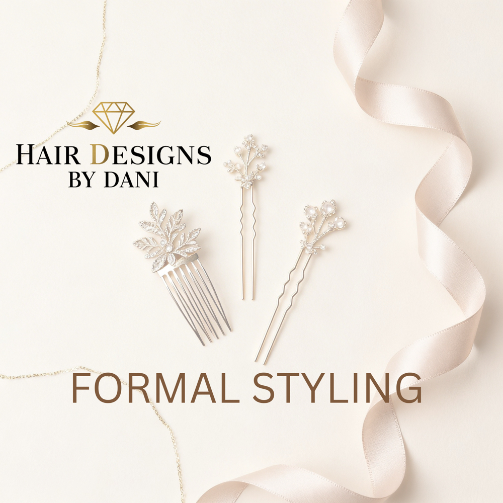 Formal / Updo Styling at Hair Designs By Dani in Plainview, NY
