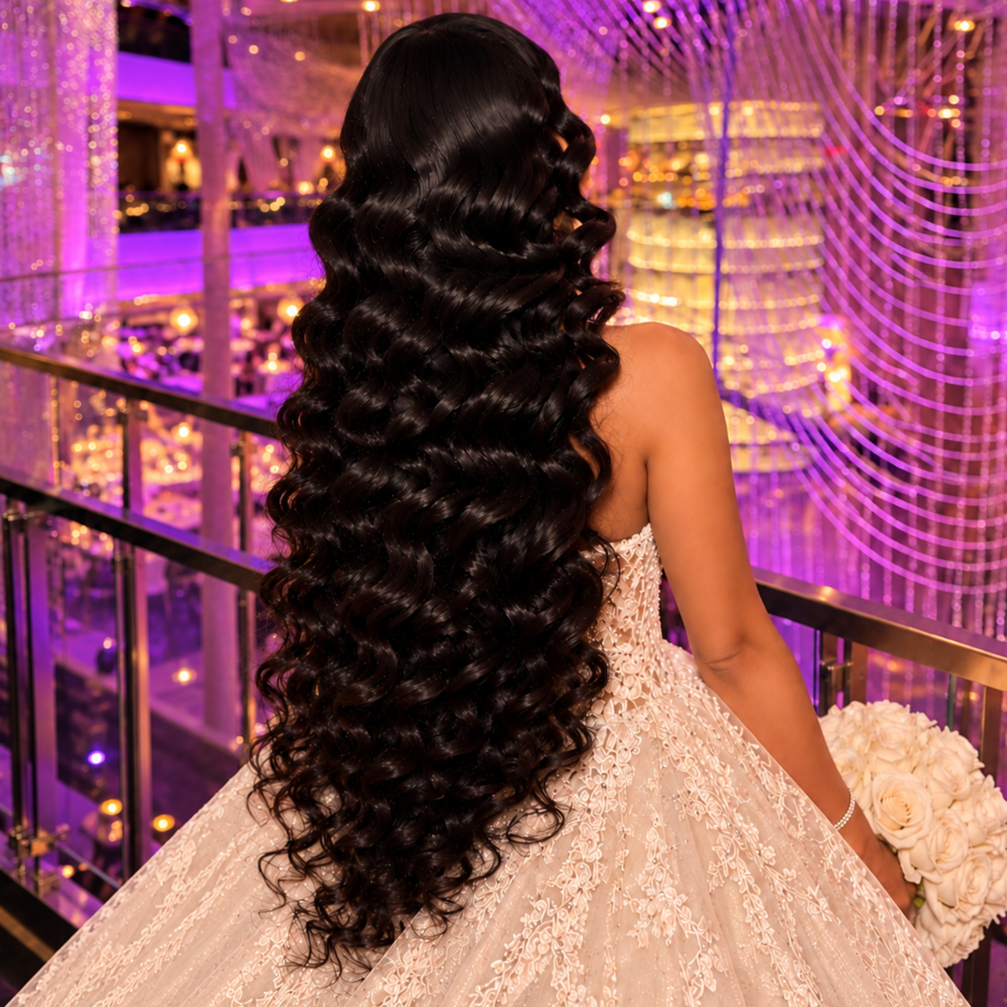 BRIDAL HOLLYWOOD WAVES ONLY at Dan' Yel in Las Vegas, NV