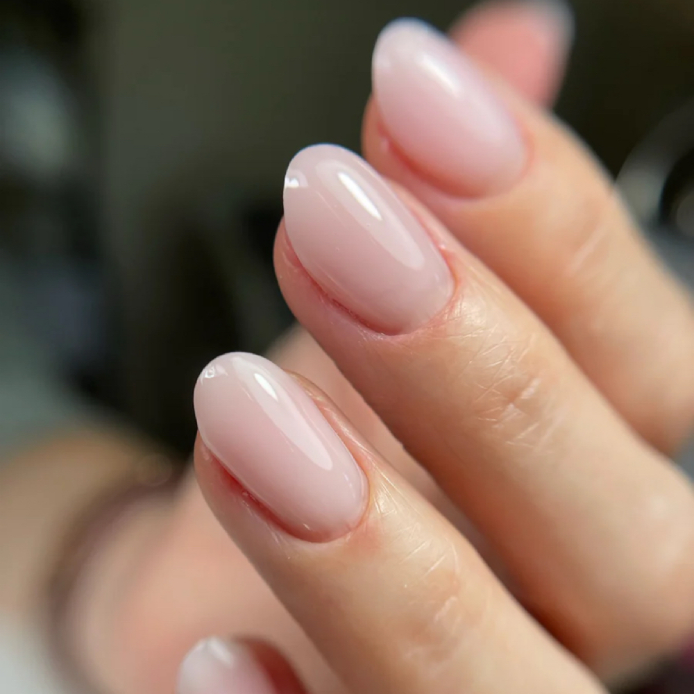 Builder Gel short +Russian Mani at Angy Beauty Salon & Spa in West Chester Township, OH