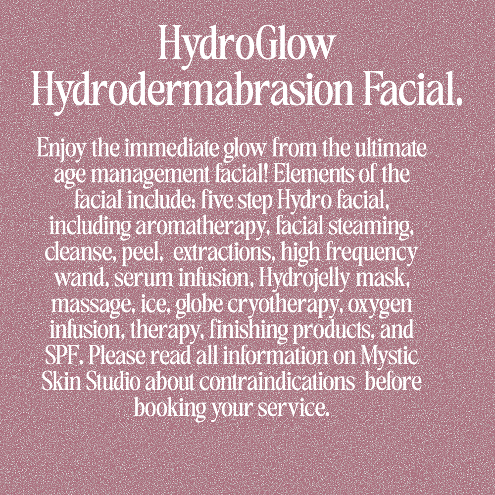 Deluxe HydroGlow Hydrodermabrasio