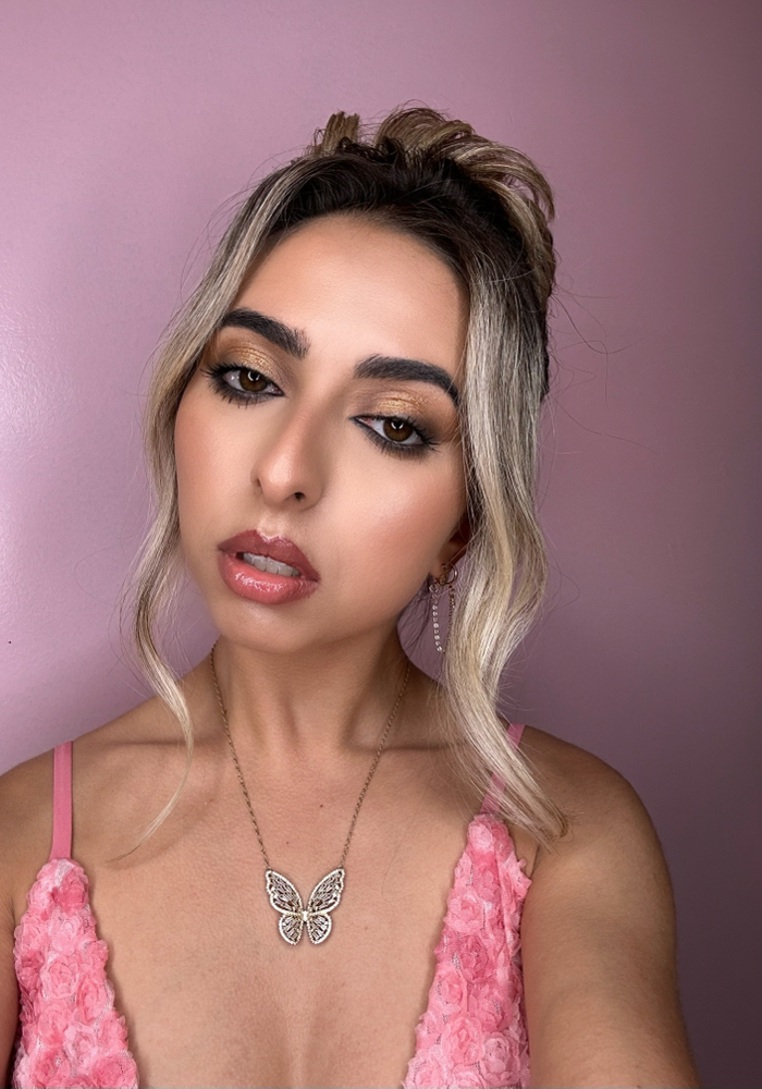 Makeup + Updo $200