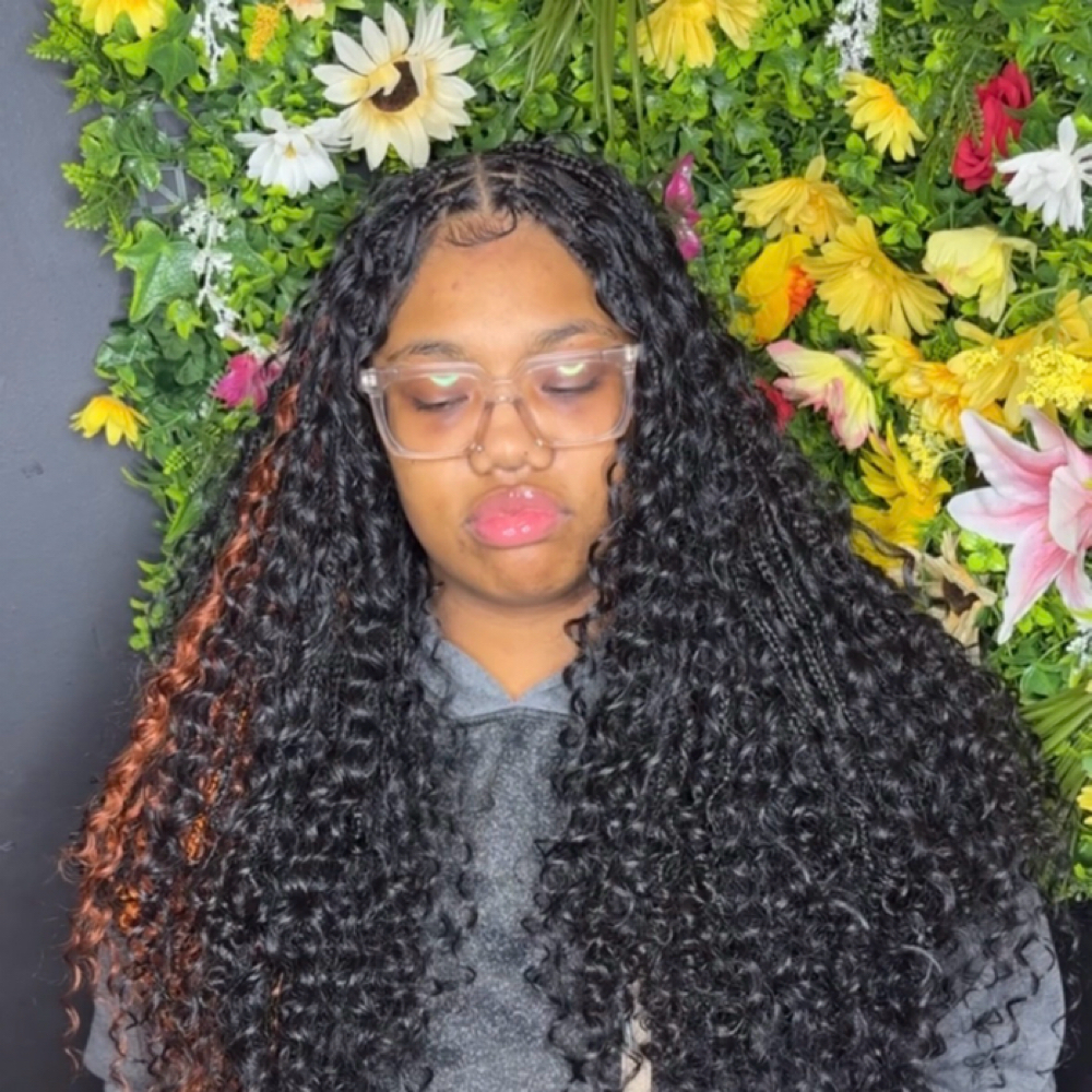 paradise Braids (mid Back Only) at Bre The Braider in Hazelwood, MO