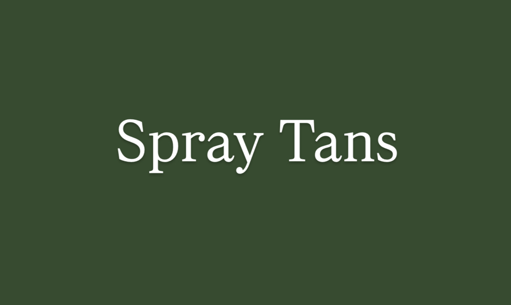 Spray Tan + Leg Wax Package