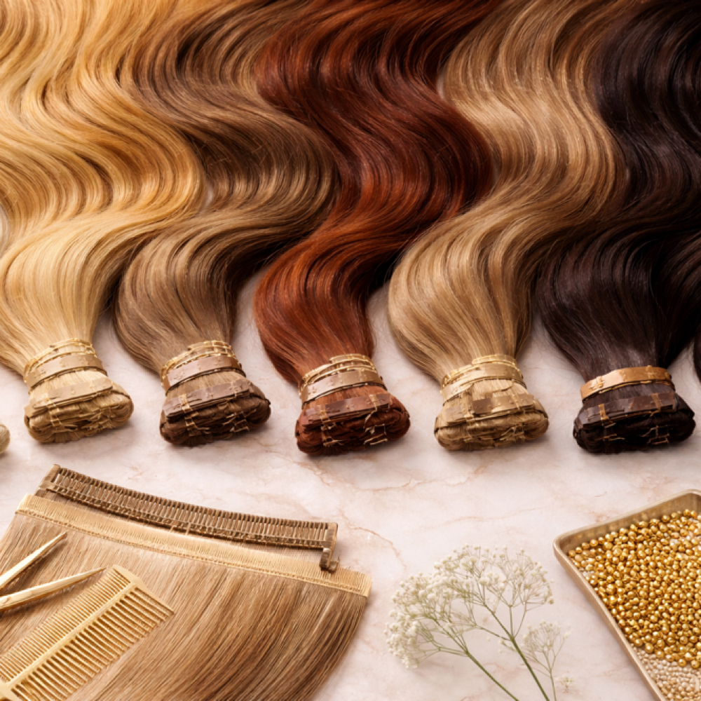 One Row Hand Tied Extension Install