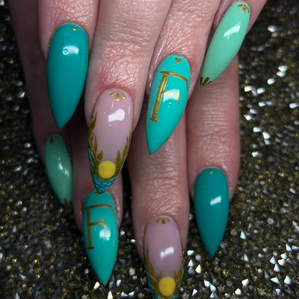 Acrylic Fill at Nails From The Crypt in Colorado Springs, CO