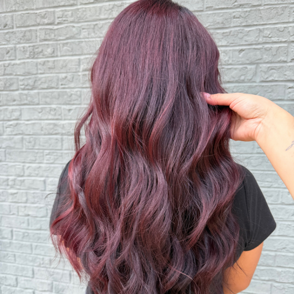 All Over Color at AJG Hair Salon in Alpharetta, GA