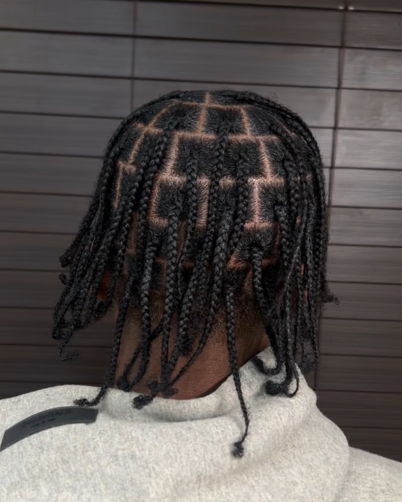 Natural Hair Box Braids at HairByYaya in San Francisco, CA