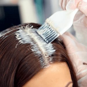 Root Touch Up w/ Haircut