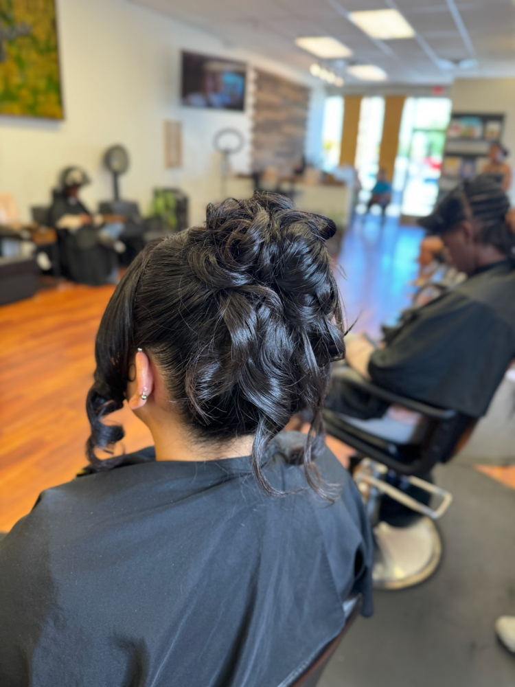 Hair Updo Design