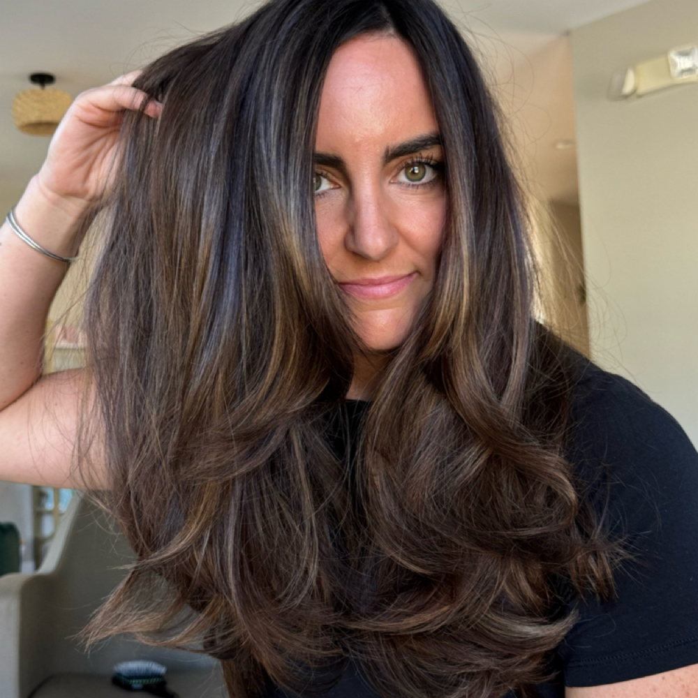 ALL OVER COLOR GLOSS/HAIRCUT/ STYLE