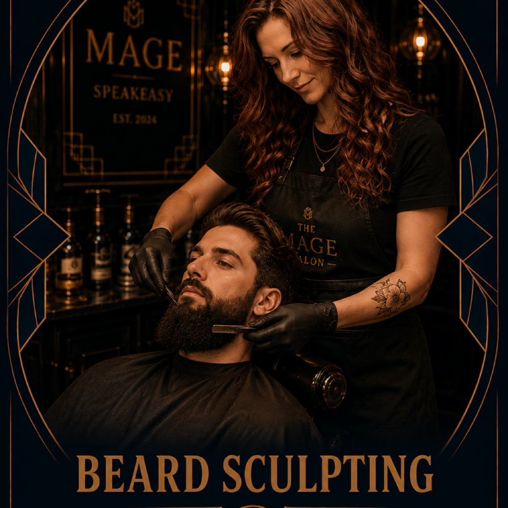 Beard Sculpting at Mage Salon in West Des Moines, IA