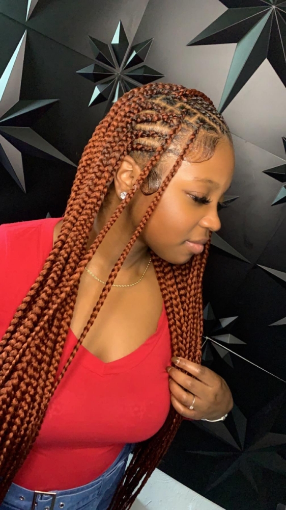 VERTICAL TRIBAL BRAIDS