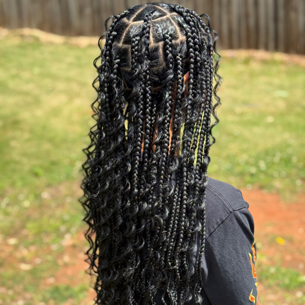 LG GODDESS KNOTLESS BRAIDS at I.Lenice Designs in Mableton, GA
