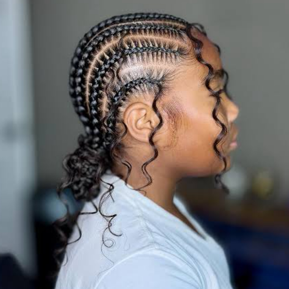 Stitch Braid Buns at Jay’s Fades & Braids in Fort Scott, KS