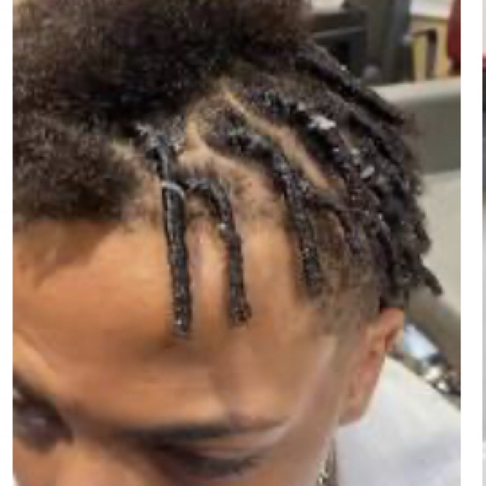 Starter Locs at Queen B Braiding Salon in Appleton, WI