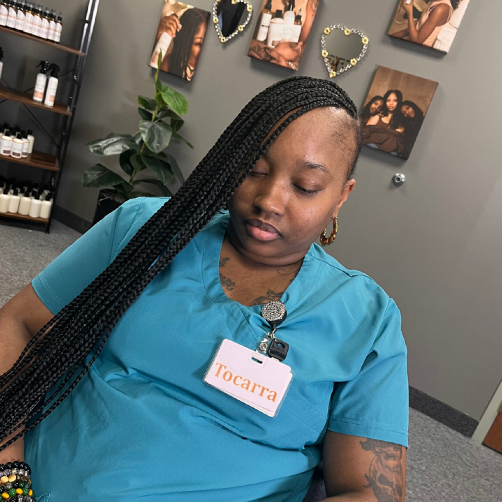 Knotless Partial Head at Braidbae in NY (ROC), NY