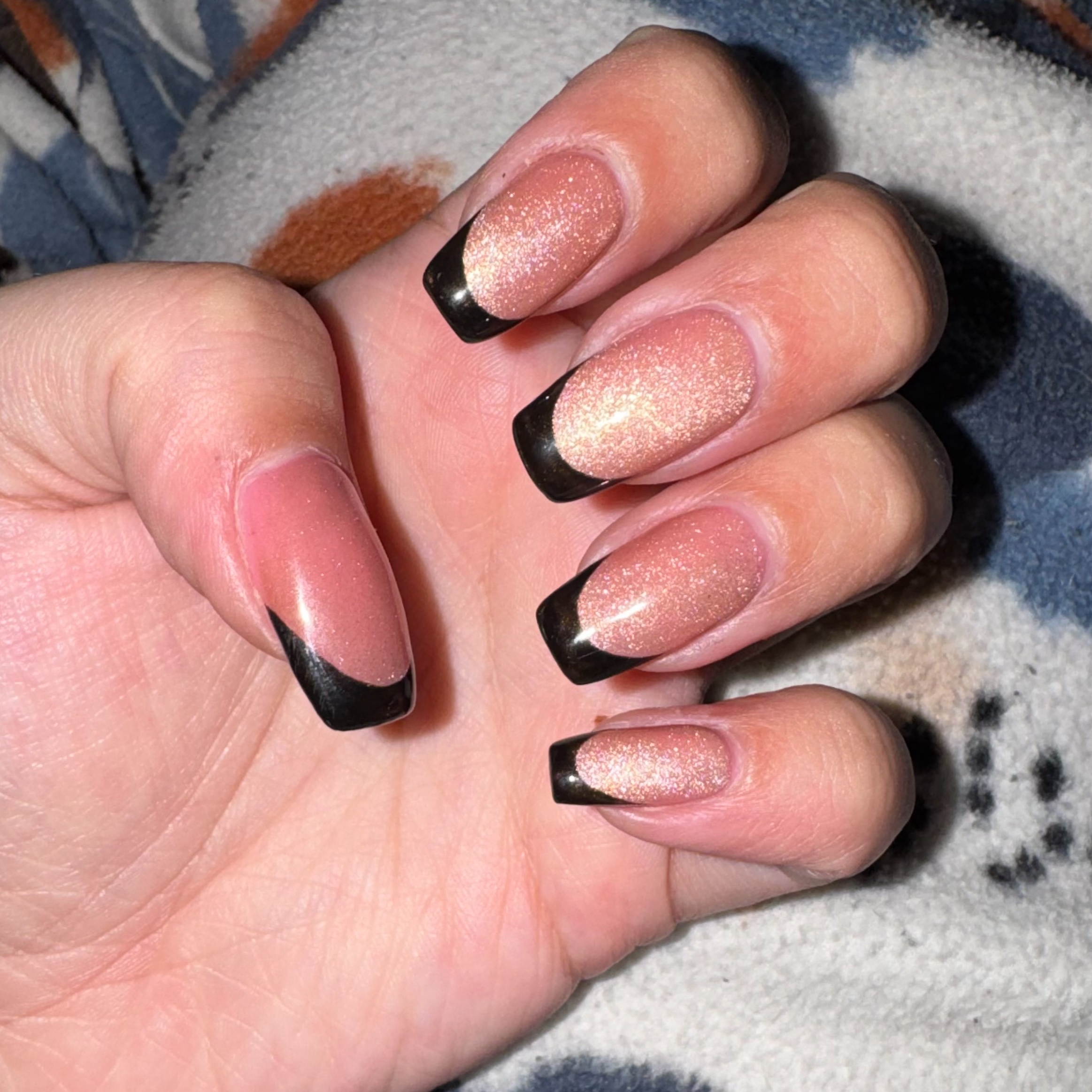 Structured Gel Manicure- Simple Art at Gypsy Nails in Liverpool, NY