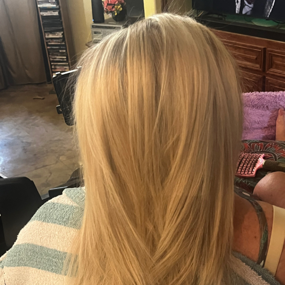 Retouch at The Hair Bar 2 (HB2) in Weslaco, TX