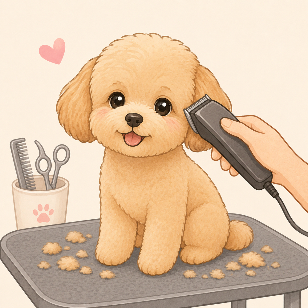 0-15 lbs Full Groom at Nevaeh’s mobile grooming