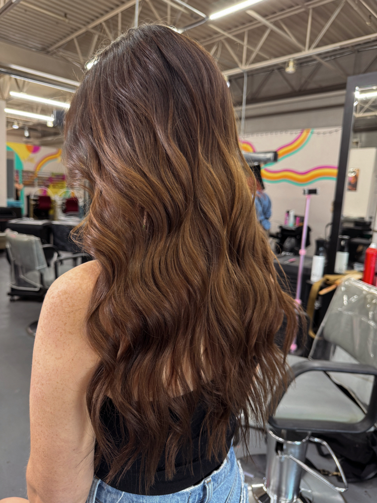 Haircut with color service