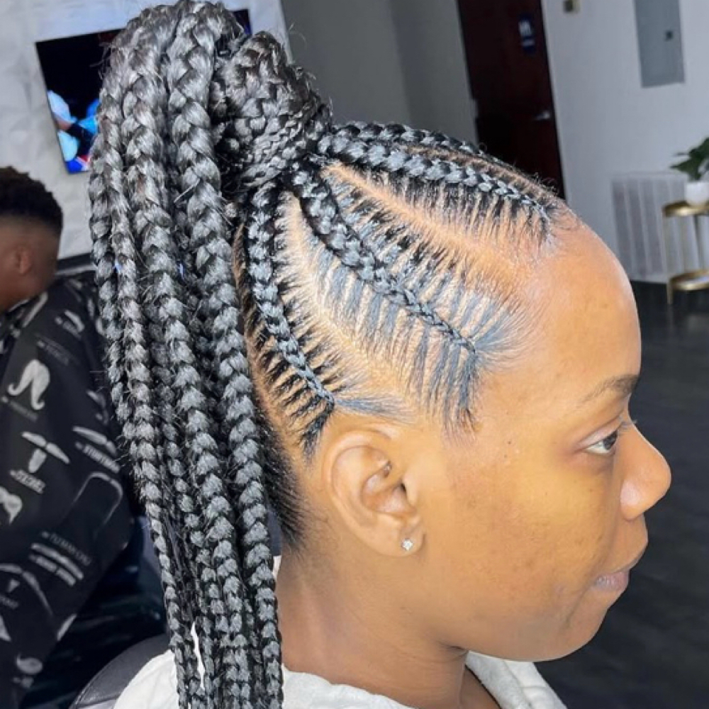 Medium Ponytail at Cozy Braids in SOUTHAVEN, MS