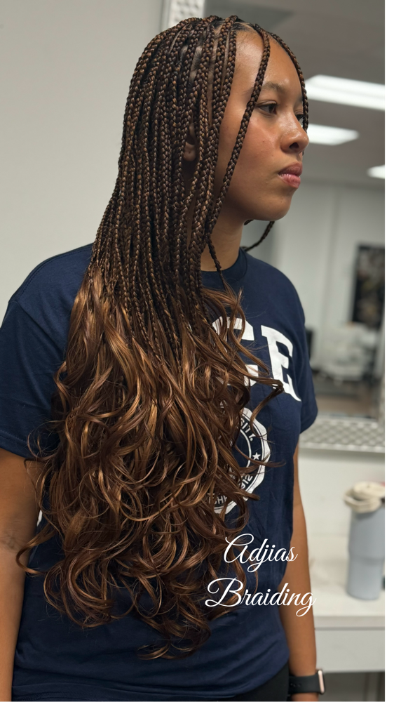 French Curl Braids