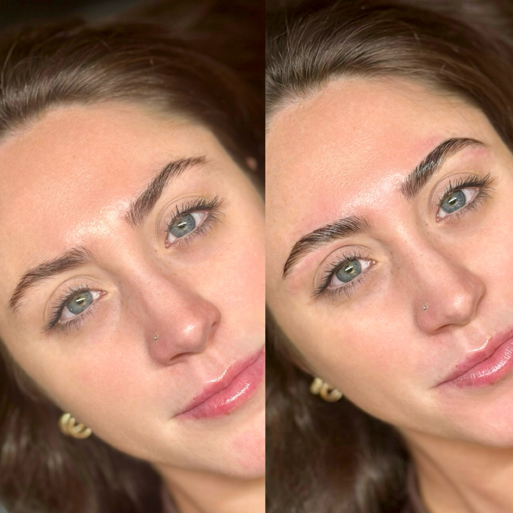 Brow Lamination & Shaping NO TINT at The Aesthetic Artisan in Palm Beach Gardens, FL