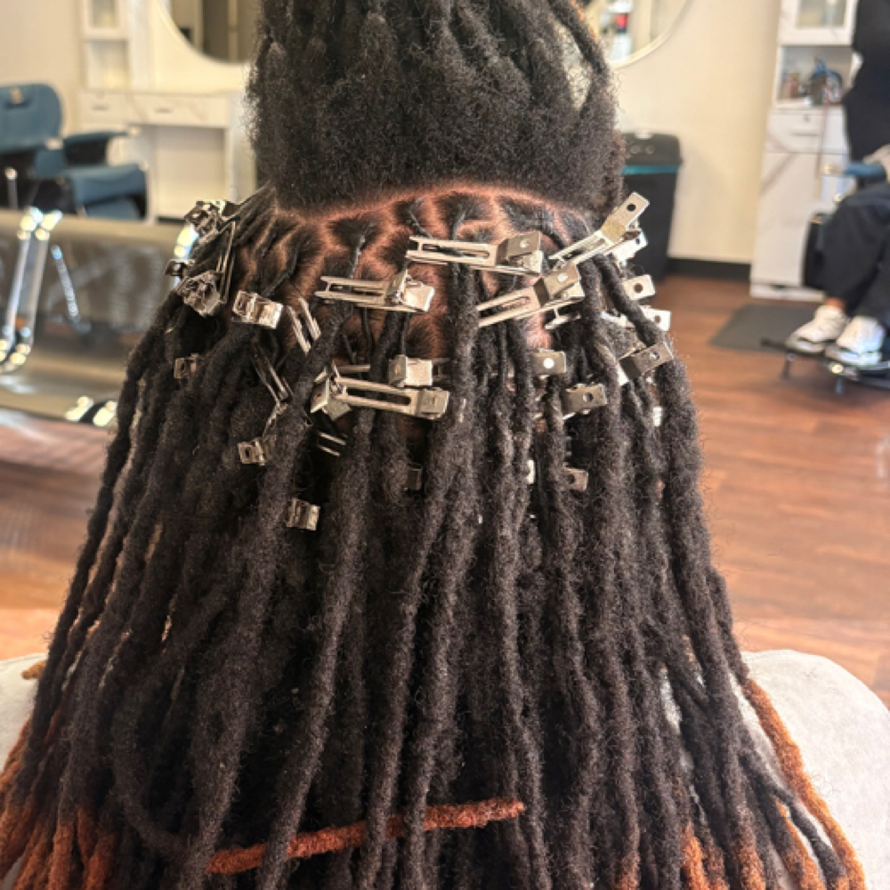 Traditional Retwist (No Shampoo) at Mochas Lux Locs in Hinesville, GA