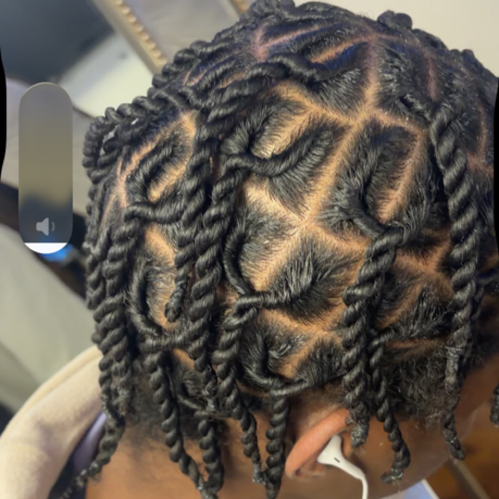 Invisible Locs at Medusa Locs in Spokane, WA