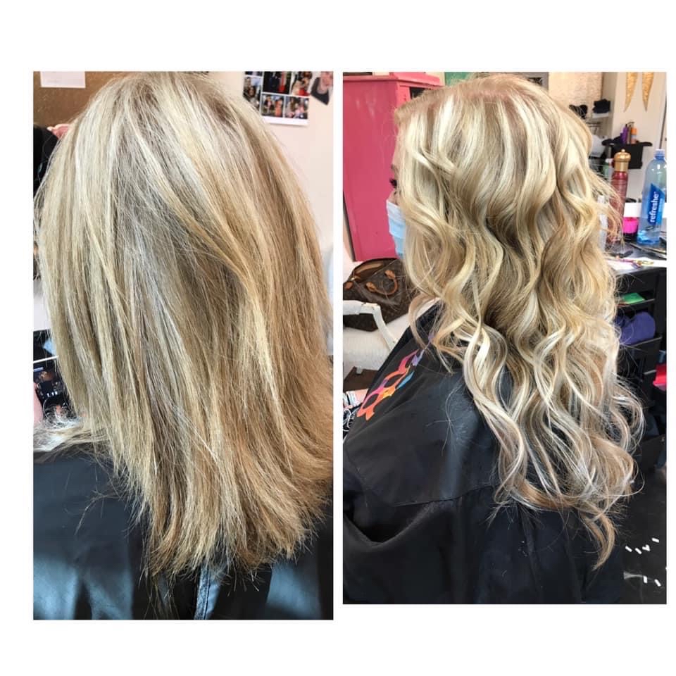 Hand tied extensions (First time )