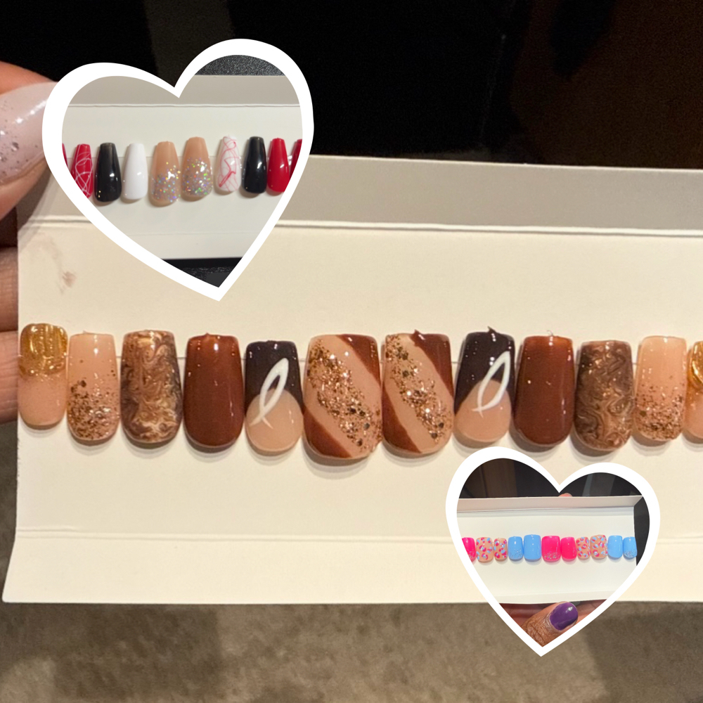 Custom Press on Nails Or Toes