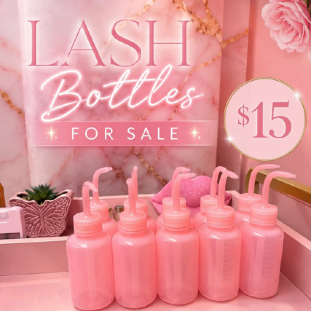 Lash Water Bottle at ✨Glow Skin & Lash Esthetics By Buzzy✨ in Crab Orchard, WV