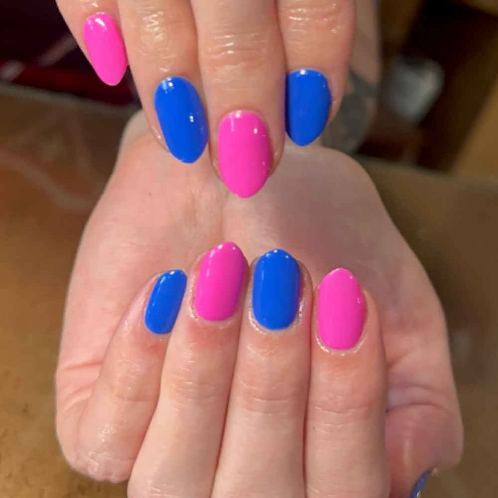 Basic Gel Mani at Tatted nails in Richmond, VA