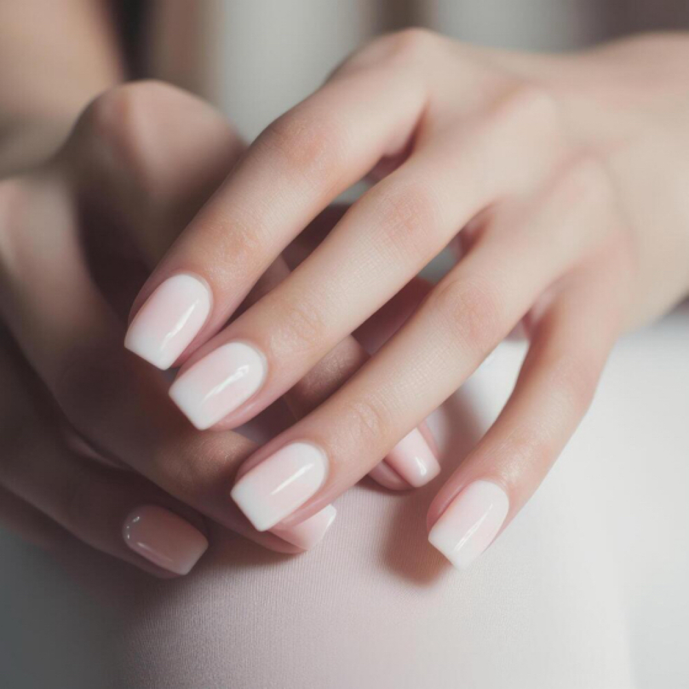 Russian Gel Manicure at Nails by SierraO in Tempe, AZ