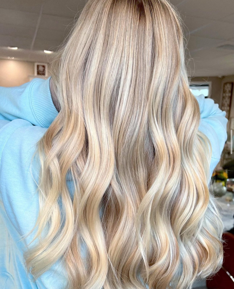 Half Head Of Custom Blonding/Color