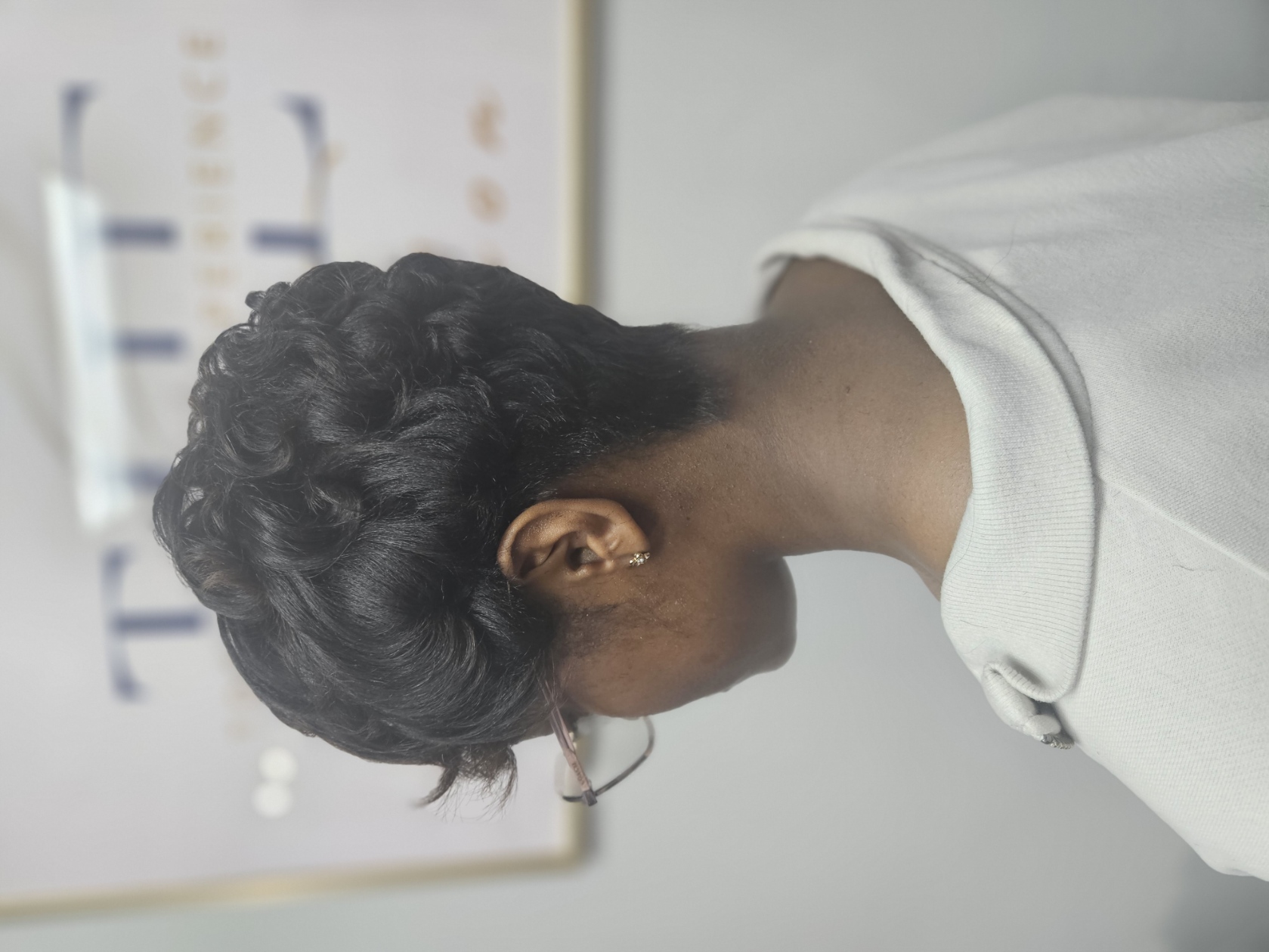 Pixie Cut- Long to Short