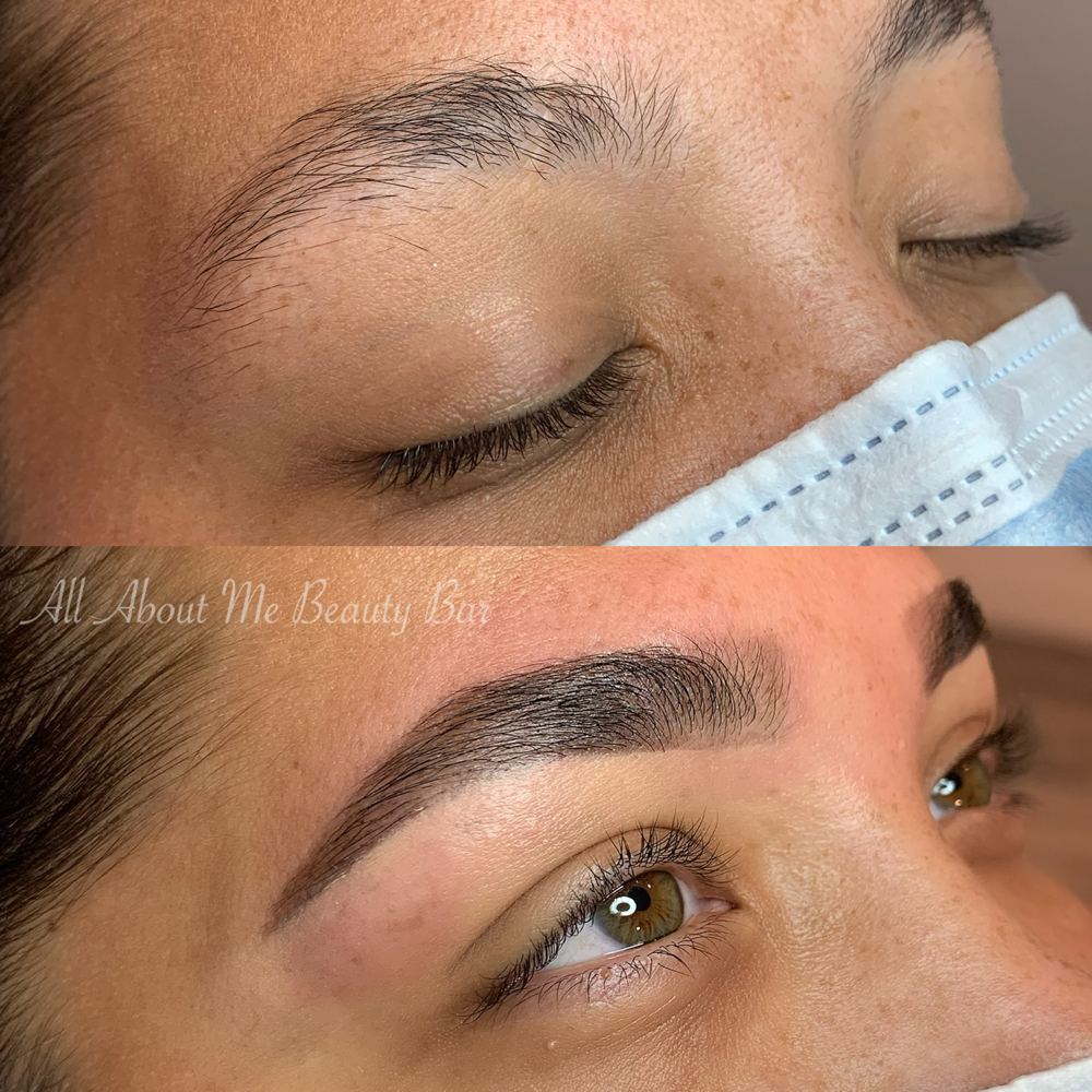 Eyebrow Tint And Wax