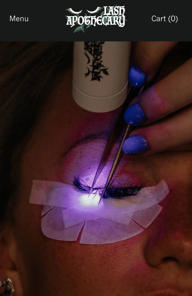 LED lash service