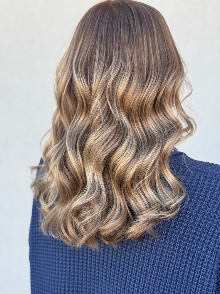 Root Touch Up With Balayage