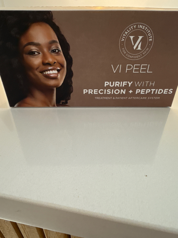 VI peel Purify/ Percision + peptide