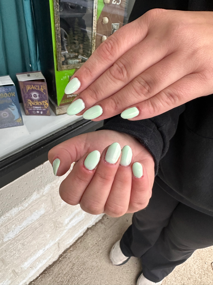Natural Hard Gel Overlay