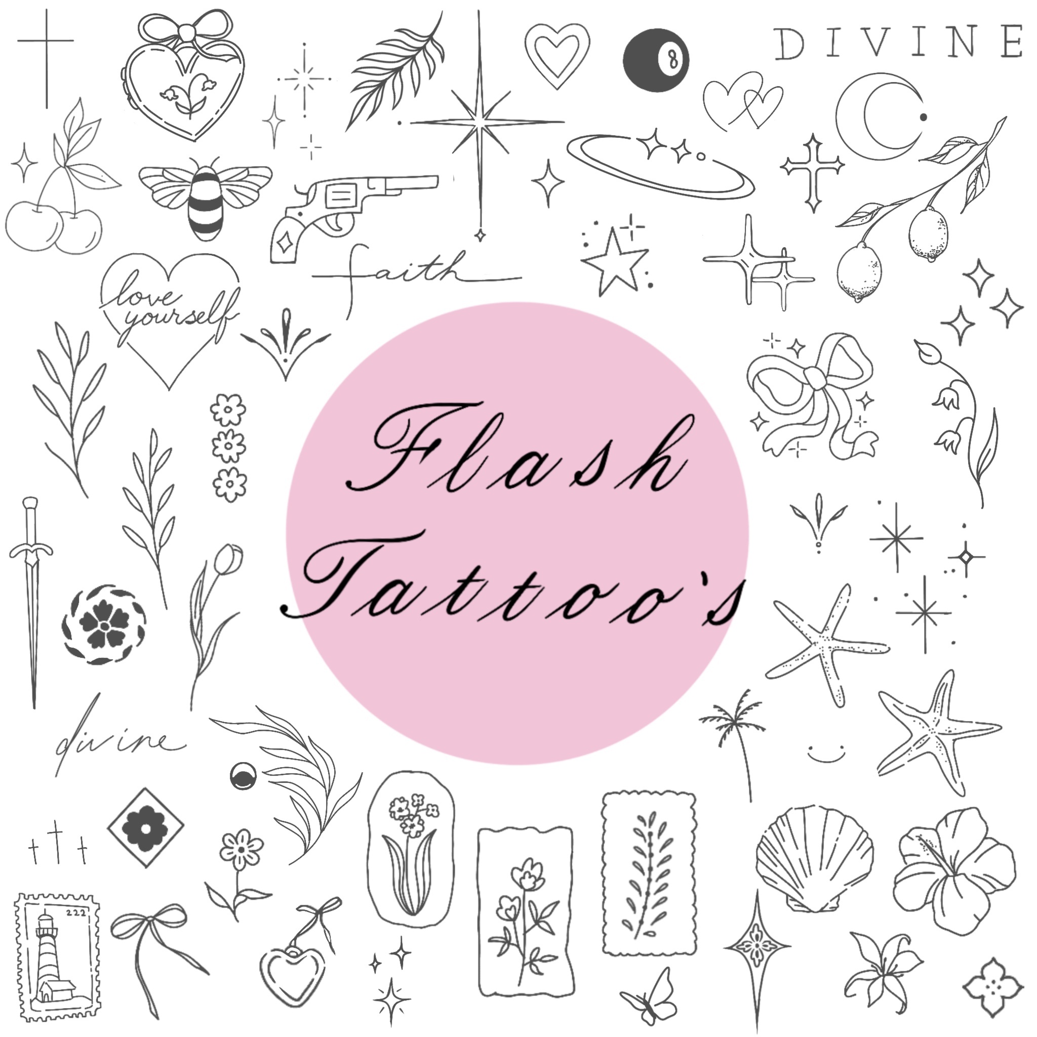Flash Tattoo - Thru April 15th at PuraVita LLC in Sumrall, MS