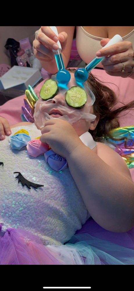 Child-Friendly Glow Facial